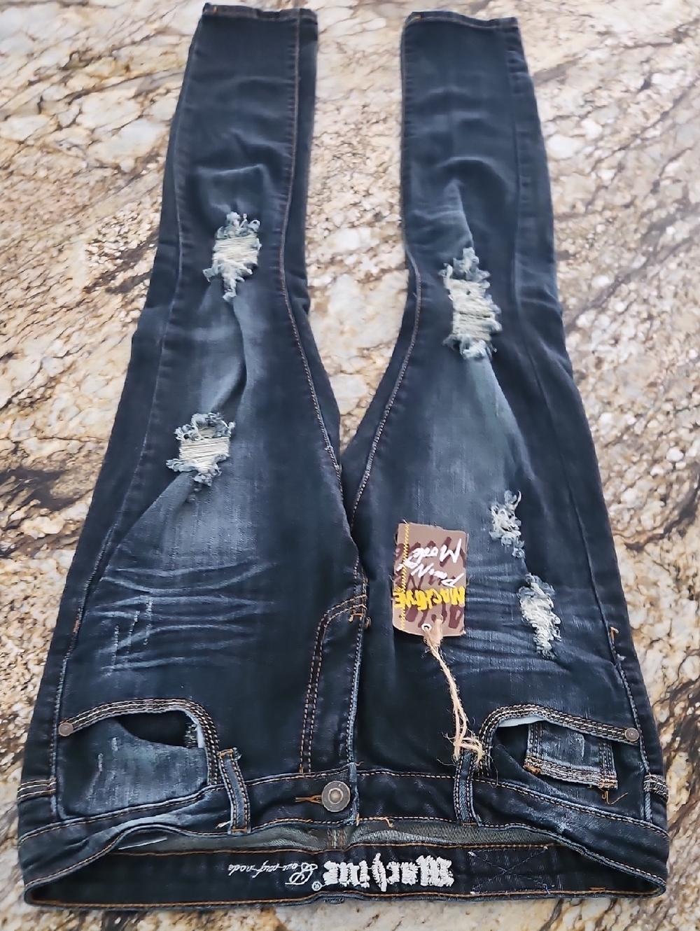 MACHINE Pour Neuf Mode Women's Jeans. Size 31 Inseam 30" Rise 7"